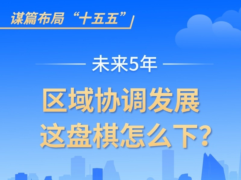 【图解】谋篇布局“十五五”|未来5年，区域协调发展这盘棋怎么下？