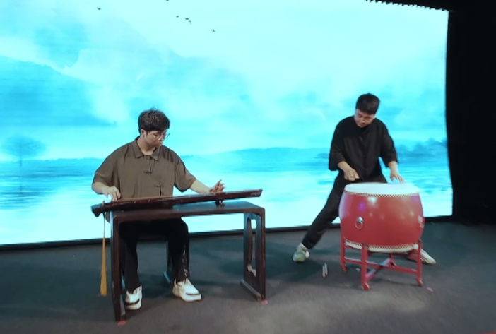 当古琴遇见战鼓，奏响1800年前的“止戈”之音