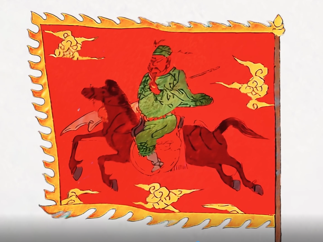 转发这个“关公旗”，愿你每次冲锋都能赢！