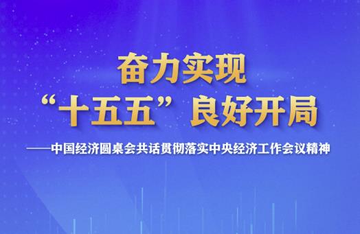 奋力实现“十五五”良好开局——中国经济圆桌会共话贯彻落实中央经济工作会议精神