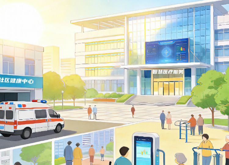 AI绘民生·“十五五”新图景丨@所有家庭：家门口看病更方便！