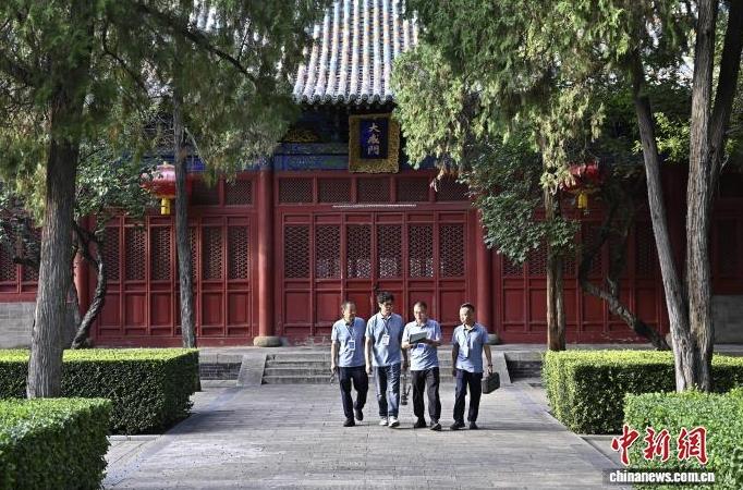 （文化中国行）山西“空天地”安全网守护千年文物家底