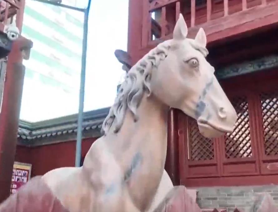 【文化中国行】走进关帝庙 寻迹赤兔马