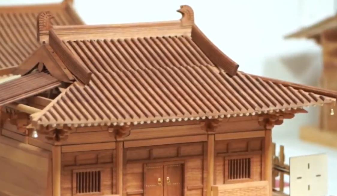 【文化中国行】非遗匠心复刻“第一国宝” 佛光寺模型成山西文化新名片