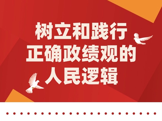图解丨树立和践行正确政绩观的人民逻辑