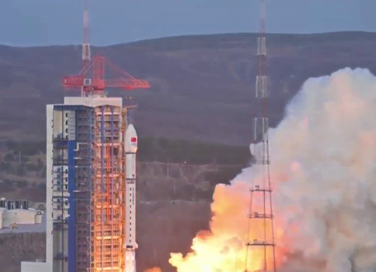 太原卫星发射中心成功发射四维高景二号05、06星