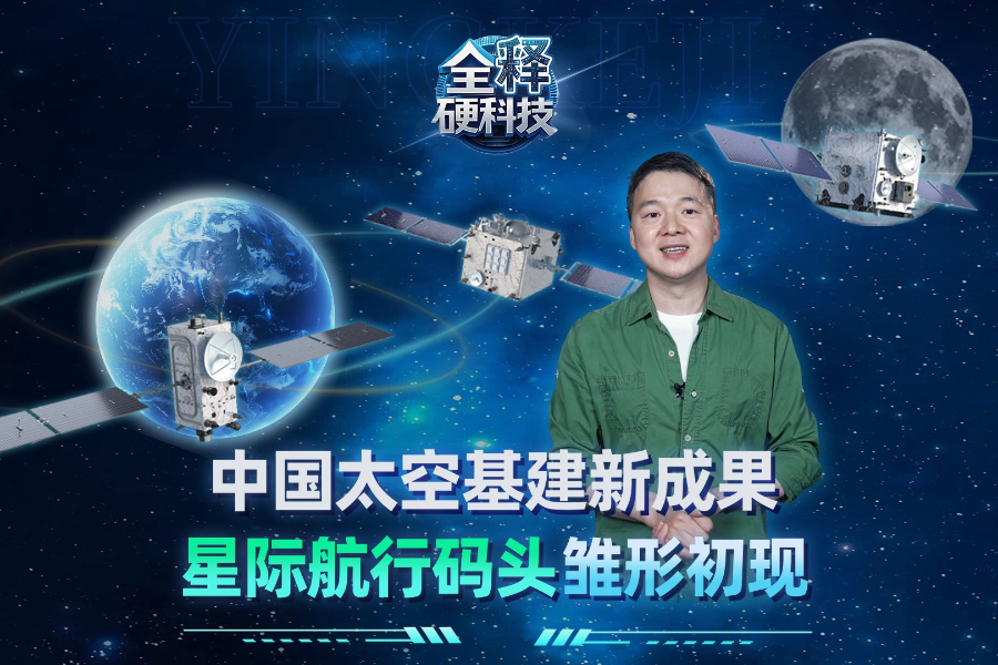 中国太空基建新成果 “星际航行码头”雏形初现