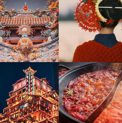 红黄蓝绿→清明假期来一场说走就走的“Color Walk”吧