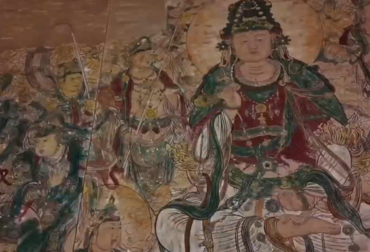 【文化中国行】匠心守望：半生缘系古壁画 笔墨接续千年文脉
