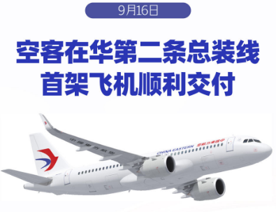 空客在华第二条总装线顺利交付首架飞机